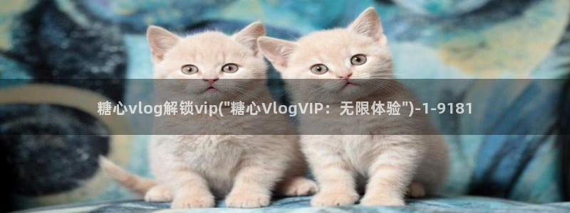 糖心vlog七客：糖心vlog解锁vip(\