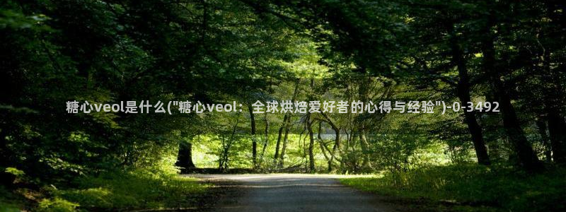 【糖心vlog：糖心veol是什么(\