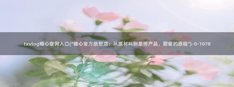 心糖vlog谁最好看